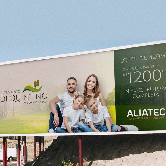 Outdoor do Loteamento Di Quintino, da Aliatec