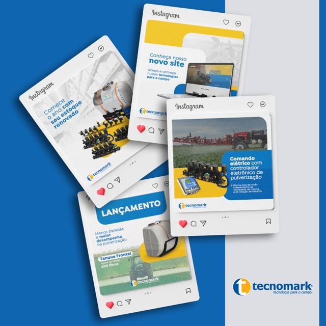 Posts de Instagram da Tecnomark